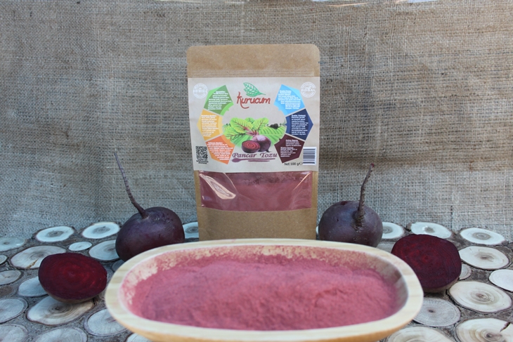 Dried beetroot powder-3